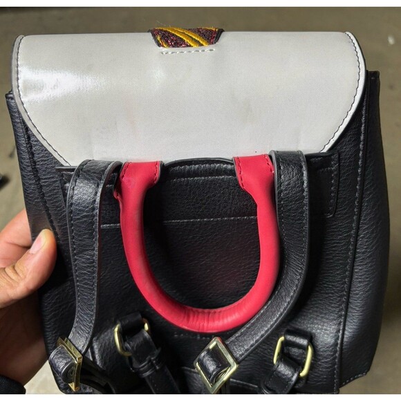 Danielle Nicole Harry Potter Gryffindor Faux Leather Uniform Mini Backpack - Picture 3 of 12